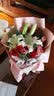浪漫季节鲜花速递同城配送康乃馨花束百合混搭礼盒送妈妈生日礼物 16朵混色康乃馨+3朵香槟+6朵百合 同城花店配送-可预约母亲节送达 实拍图