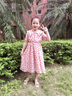 拙拙猪女童连衣裙夏装2025新款儿童夏季中大童装小女孩网红洋气公主裙子 粉色 140cm 实拍图