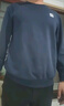 361度运动卫衣男秋冬新款加绒圆领套头运动绒上衣男简约百搭服饰御寒保 【加绒男】深墨蓝-【4804D】 3XL 实拍图