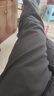 龙牙【补货速抢】寒锋战术软壳长裤秋冬男通勤弹力户外防风寒保暖 极夜黑(直筒版） 40 180/100C（高183重180-205 实拍图