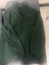 吉普（JEEP）长袖t恤男2025年秋冬新款男士商务休闲宽松棉质大码翻领男装上衣 墨绿色加绒 5XL(建议211-230斤) 实拍图