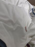 鹿凌青长袖T恤男圆领打底衫衣服男女情侣秋冬季青少年宽松卫衣男上衣 白色 常规 6XL 实拍图