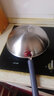 苏泊尔（SUPOR）真无涂层不粘锅炒锅炒菜锅 2代有钛锅不锈钢平底 燃气灶专用 直径 30cm 实拍图