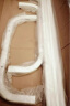 比新（BIX）晾衣架落地衣架挂衣晾衣杆卧室晒衣架子单杆1.5m白色+置物网 实拍图