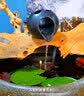 宠小帅鱼缸摆件陶瓷罐流水装饰自循环传统国风水培创意生态鱼缸过滤造景 【小号: 长17X宽14X高14】招财黑 【贈】进水管 实拍图