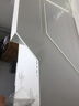 京创逸家公司前台接待台吧台商用柜台桌创意美容院服装店铺收银台 【UV亮光板】全白 左高 200x60x100cm 实拍图