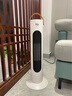 骆驼石墨烯取暖器立式暖风机冷暖两用一体机家用浴室客厅速热电暖器最新款节能省电全屋升温电暖气 白色机械款【三档调节】 实拍图