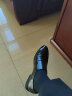 红蜻蜓男鞋皮鞋男士商务正装鞋英伦风套脚圆头头层牛皮鞋子男 黑色 43 晒单实拍图