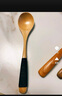 川岛屋 日式原木勺子叉子咖啡搅拌勺饭勺叉勺套装24款可选S-33 实拍图