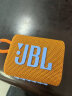 JBL GO3 音乐金砖三代 便携蓝牙音箱 低音炮 户外音箱 迷你音响 极速充电长续航 防水防尘设计 橙色 实拍图