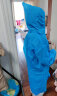 博沃 一次性雨衣儿童全身加厚男女童小学生大童男孩便携可背包小孩雨披 儿童雨衣蓝色 实拍图