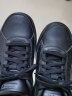 斯凯奇（Skechers）男鞋休闲商务皮鞋时尚软底缓震运动跑步男士正装鞋子216000 全黑色/BBK 42.5 实拍图