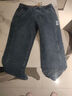 稻草人品牌男士牛仔裤秋冬季新款宽松直筒束脚裤子男加绒裤运动休闲裤男 灰色【款】 加绒 XL 【建议130-150斤】 实拍图