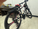 凤凰上海凤凰山地车自行车男士女式学生成人变速宽胎越野公路赛单车 【钢架/全套竞速轴承】三刀消白 24寸27速【建议身高138-168cm】 实拍图