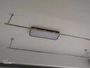美樊304不锈钢25管阳台晒衣杆顶装固定晒衣架不锈钢晾衣杆室内凉衣架 25cm高200cm长（单根） 实拍图