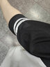 妙奕嘉polo衫女短袖宽松新款夏潮流半袖长款大码胖妹遮臀初高中学生t恤 B黑白撞色宽松polo衫 M 【建议 80-110斤】 实拍图