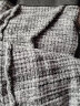 sdeer圣迪奥2021年春季女装小香风套装松紧肌理针织修身包臀半身裙S21161303 中灰/77 M/165 晒单实拍图