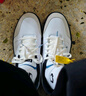 耐克（NIKE）NIKE休闲鞋男子板鞋减震FULL FORCE运动鞋HJ7262-100白40 实拍图
