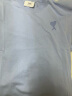 AMIPARIS【618】男女同款款爱心款纯色棉质休闲T恤 464天空蓝/天蓝色 S 晒单实拍图