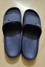 果洛菲（GUOLUOFEI）特大码凉拖鞋男女士夏居家浴室EVA洗澡防滑加肥加大藏青色 44-45 实拍图
