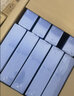 齐心(Comix) 10个装 35mm加厚粘扣档案盒 板材厚度1mm  A4文件盒/资料盒 蓝色 实拍图