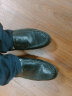 木林森（MULINSEN）男鞋商务休闲简约舒适套脚豆豆鞋男 黑色 39码 8028 实拍图
