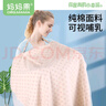 妈妈果（org.mama）哺乳巾外出喂奶衣遮盖布神器多功能遮挡巾防走光披肩斗篷透气 彩棉小象【棉布+网纱】 实拍图