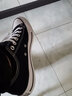 匡威（Converse）【滔搏运动】匡威男鞋女鞋低帮帆布鞋硫化鞋情侣常青经典款黑色 101001 39.5 实拍图