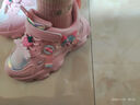 鸿星童品牌断码专柜儿童运动鞋女童老爹鞋秋冬季透气皮面女孩中小童 5972粉色 偏小一码内长准 31 内长约19.5cm 实拍图