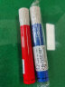 百乐（PILOT）大容量白板可擦笔 水性可擦 粗杆记号笔 物流标记笔 WBMAR-12L红色10支装  实拍图