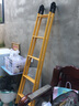 康鹏梯子家用折叠伸缩人字梯加厚工程梯多功能两用梯一字梯直梯关节梯 加宽加厚2米人字梯-可做4米单梯 实拍图