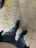 百丽休闲皮靴男冬季商场同款潮搭切尔西靴轻便套脚短靴A0598DD1 黑绒里-A0655(筒高13CM) 42 (260mm) 实拍图