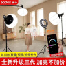 神牛（Godox）SL150W III三代直播间补光灯LED摄影灯太阳灯视频拍摄常亮灯美妆球形灯摄影补光灯直播灯室内补光 SL150III三代官方标配（单灯头） 白光版 实拍图