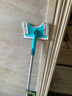 利快德国进口浴室拖把家用清洁工具可伸缩旋转刮擦玻璃清洁神器卫生间 浴室地拖头 实拍图