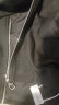 梵希蔓美式复古百搭开衫夹克外套女2024秋季新款宽松黑色基础上衣 M2821 黑色 M 晒单实拍图