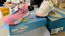 Skechers斯凯奇男宝宝凉鞋1-3岁儿童鞋子夏季小童网鞋防踢包头凉鞋302824N 女童/粉红色/PNK 24码 实拍图
