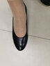 爱步（ECCO）女鞋秋季优雅浅口粗跟黑色单鞋高跟鞋 雕塑45 230203海外直邮 01001 35 实拍图