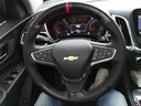 奥迈尔雪佛兰真皮手缝方向盘套科鲁泽科沃兹科鲁兹迈锐宝XL新赛欧3乐风科帕奇创酷景程爱唯欧汽车改装把套 碳纤维+黑皮打孔 实拍图