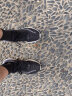 鸿星尔克（ERKE）【天马】跑步鞋男春季力中和轻便缓震耐磨防滑运动鞋弹软鞋子 正黑/信号紫（男款） 40 实拍图