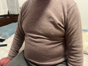 恒源祥羊毛衫男厚款100%纯羊毛秋冬季中青年男士圆领纯色毛衣休闲针织衫 实拍图