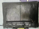 袋鼠（KANGAROO）牛皮商务包公文包真皮电脑包出差文件包背肩带横款男士手提包纯皮 黑色无礼品 实拍图