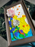 蒙玛特(Mont Marte)手指画颜料套装 可水洗12色儿童画画颜料60ml水粉颜料学生涂鸦手彩绘画MPST6004CN 实拍图