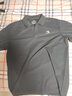 361°短袖t恤男POLO衫男士翻领体恤夏季半袖冰丝速干运动服跑步健身衣 超级黑 M (170/92A) 实拍图