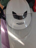野马（YEMA）头盔夏季女电动车男3C认证轻便式四季半盔摩托车电瓶车夏盔安全帽 珍珠白【透明镜】 均码 实拍图
