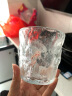 炊大皇冰川纹玻璃杯时尚潮流ins风果汁杯酒杯水杯300ML两只装【透明色】 实拍图