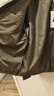 杰克·琼斯（JACK&JONES）男装春秋宽松皮衣舒适简约时尚纯色潮流休闲外套短款上衣PU夹克男 E08 橄榄绿 M 175 实拍图