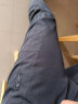 红蜻蜓（RED DRAGONFLY）休闲裤男士运动微弹时尚品牌印花百搭休闲直筒长裤子 灰色B 2XL 实拍图