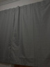 赫伊莎自粘免打孔粘贴全遮光窗帘成品布遮阳防晒帘涤塔夫 浅灰色-宽1.0*高1.5米(配自粘轨) 1片 实拍图