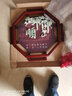 秋之阳 新中式实木玉雕挂画入户玄关客厅玉雕装饰画沙发背景墙装饰画 顺 60*60CM 实拍图