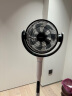 东芝（TOSHIBA）【风待月】空气循环扇 电风扇家用节能3D自动摇头15档直流变频轻音遥控办公室纤薄落地扇400XCN(W) 晒单实拍图